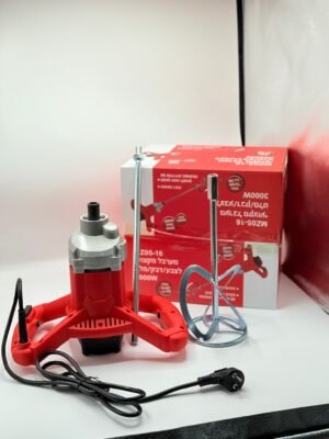 מערבל בטון ודבק כולל מערבל 120 מ"מ