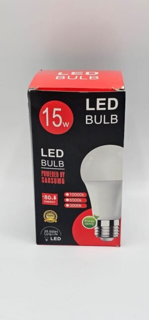 מנורת LED 15W אורך חיים 25000 שעות