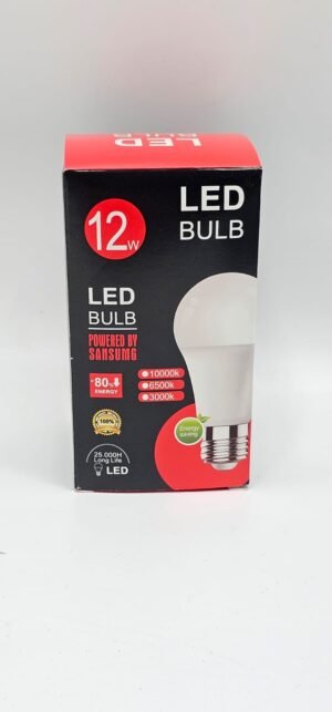 מנורת LED 12W אורך חיים 25000 שעות