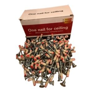 1 מסמר הברגה 42מ"מ עם אום לאקדח קטן