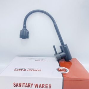 ברז ראש גמיש שני מצבים צבע שחור