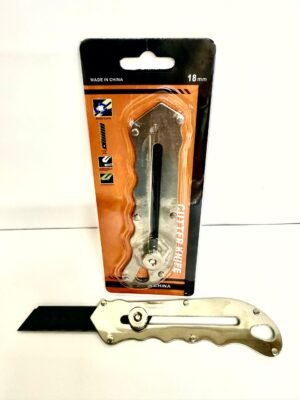 1 סכין יפני מתכת מגולוונת להב שחור SK5