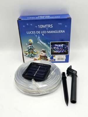 חוט תאורה צבעונית סולארי 10 מטר