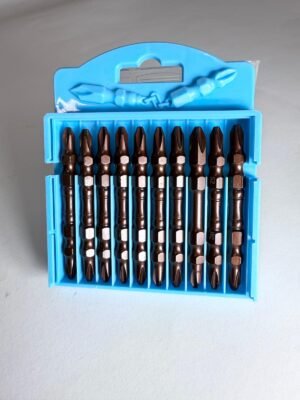 1 ביט מגנטי ראש כפול 1/4" PH2 פלדה S2