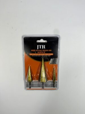 1 סט מקדיחי מדרגה HSS מידות 12-4 20-4 32-4