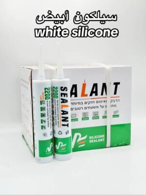 סליקון לבן הדבקה ואיטום רטוב/יבש