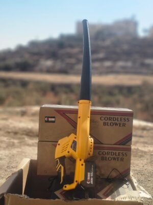 מפוח אף עם שתי סוללות ומטען  (תואם מקיטה)