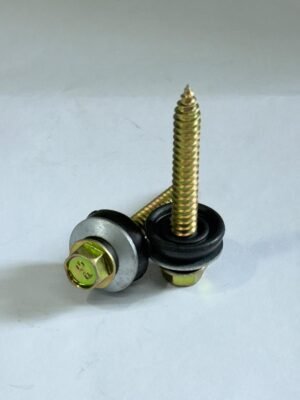 בורג משד רגיל (50) 2*1/4+אטם 3/4 כפול SH60(פס