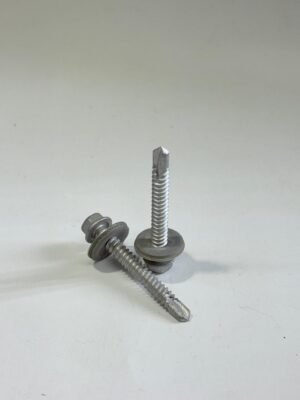 בורג משד (50) 2*1/4 +אטם קודח (ציפוי קרמי)