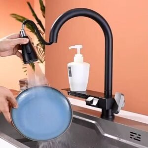 ברז כיור ראש נשלף מתז צדדי 4 מצבים