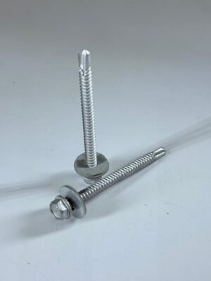 בורג משד (75) 3*1/4 +אטם קודח (ציפוי קרמי)