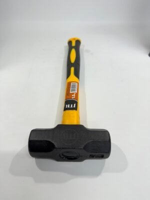 1 פטיש ראש פלדה מתומן 45# ידית פלסטיק 1.5 ק"ג