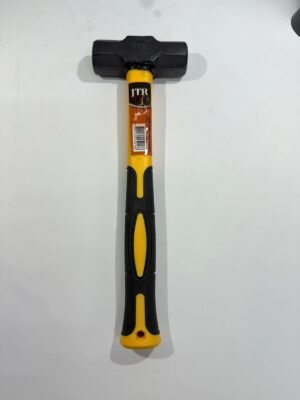 1 פטיש ראש פלדה מתומן 45# ידית פלסטיק 1 ק"ג