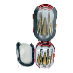 סט קונוסים מדורג ומקדחים למתכת (פוטר)