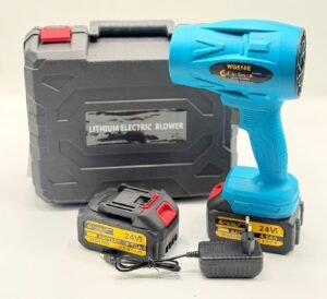 מפוח יד (תואם מקיטה)2 סוללות 4.5 אמ מטען ומזוודה