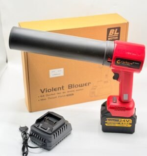 מפוח טורבו עוצמתי עם סוללה ומטען 4.5 אמפר